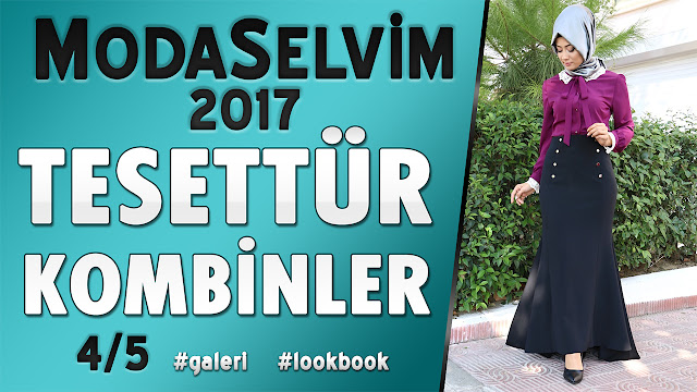 ModaSelvim 2017 Tesettür Kombinler 4/5