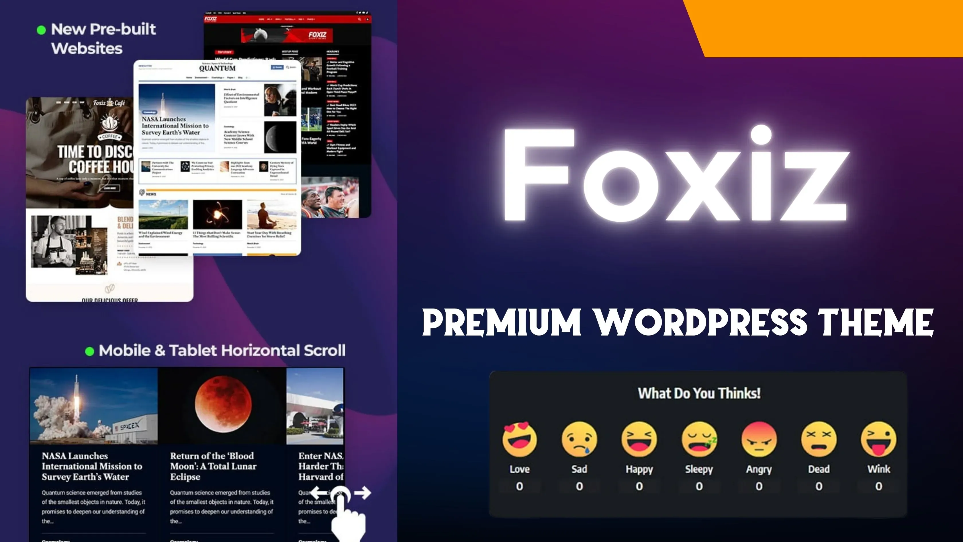 Foxiz premium wordpress theme