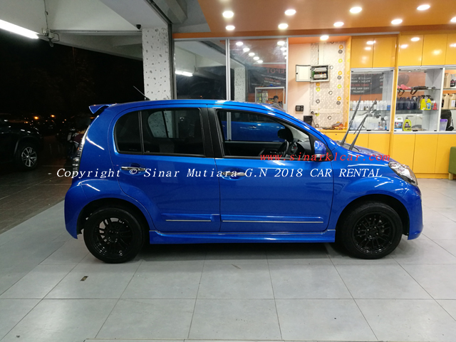 Sewa Kereta Ekonomi Perodua Myvi Icon 1.5 Se (A) - Blue 