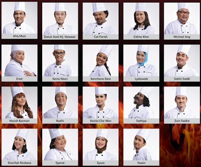 peserta masterchef selebriti malaysia musim 2