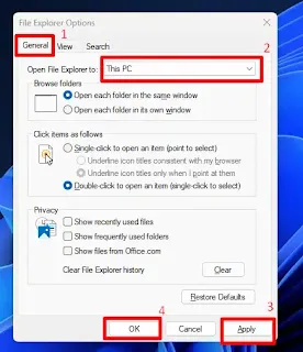 Menghilangkan tombol “Home” dari File Explorer