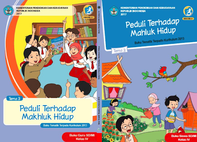  Apa perbedaan antara perangkat  revisi  RPP Tematik Kelas IV SD Tema 3 Peduli Terhadap Makhluk Hidup Revisi 2017