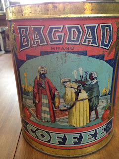 Antique Hunter Blog - Bagdad Coffee Tin