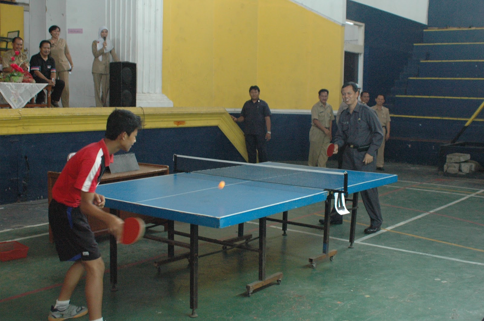 SEJARAH OLAH RAGA TENIS MEJA MOHAMAD MURAZ CENTER