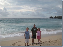 Beach on South side of Culebrita