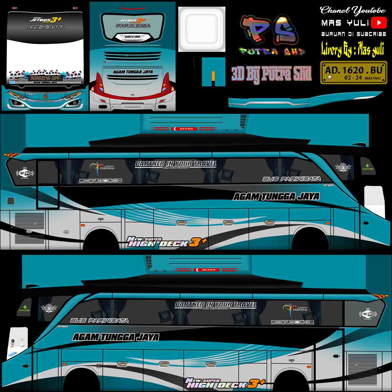 livery bus bawaan bussid shd ori