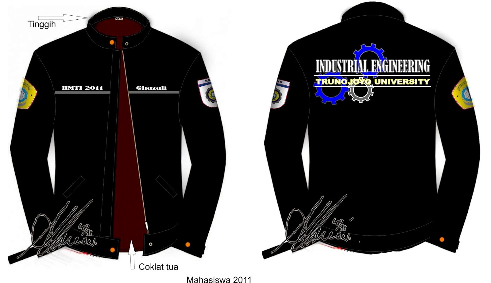 RANCANG DESAIN JAKET Industrial Engineering