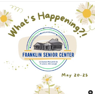 Senior Center highlights for the week of May 20 to 24, 2024