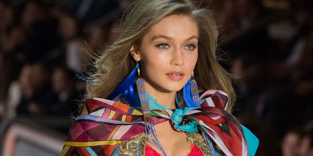 Gigi Hadid Wore a Sweatshirt and Angel Wings to the Victoria's Secret Dress Rehearsal, Totally Slayed