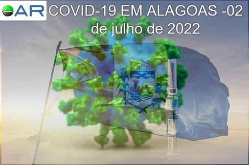 529 novos casos , dois óbitos e o total de 7363 suspeitos da doença COVID-19 em Alagoas - atualização 02/07/2022