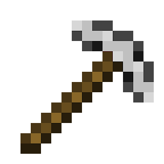 Renewed Pickaxes Texture Pack: Iron Pickaxe