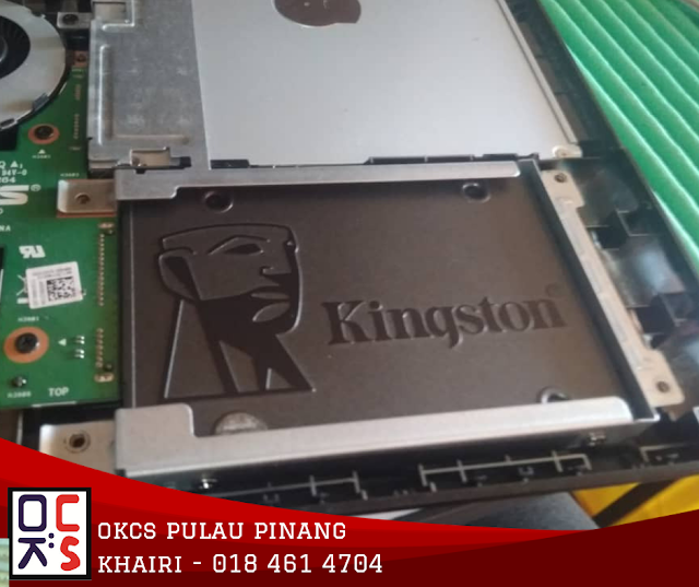 SOLVED : KEDAI REPAIR LAPTOP BAYAN BARU | TUKAR SSD 480GB LAPTOP ASUS X441N