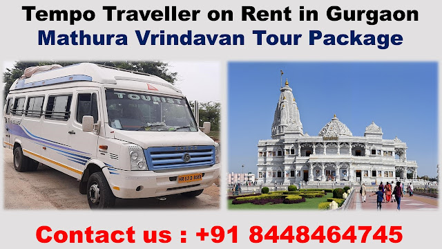 tempo traveller from gurgaon to mathura vrindavan