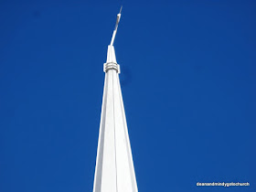 steeple of First Baptist Church Tahlequah