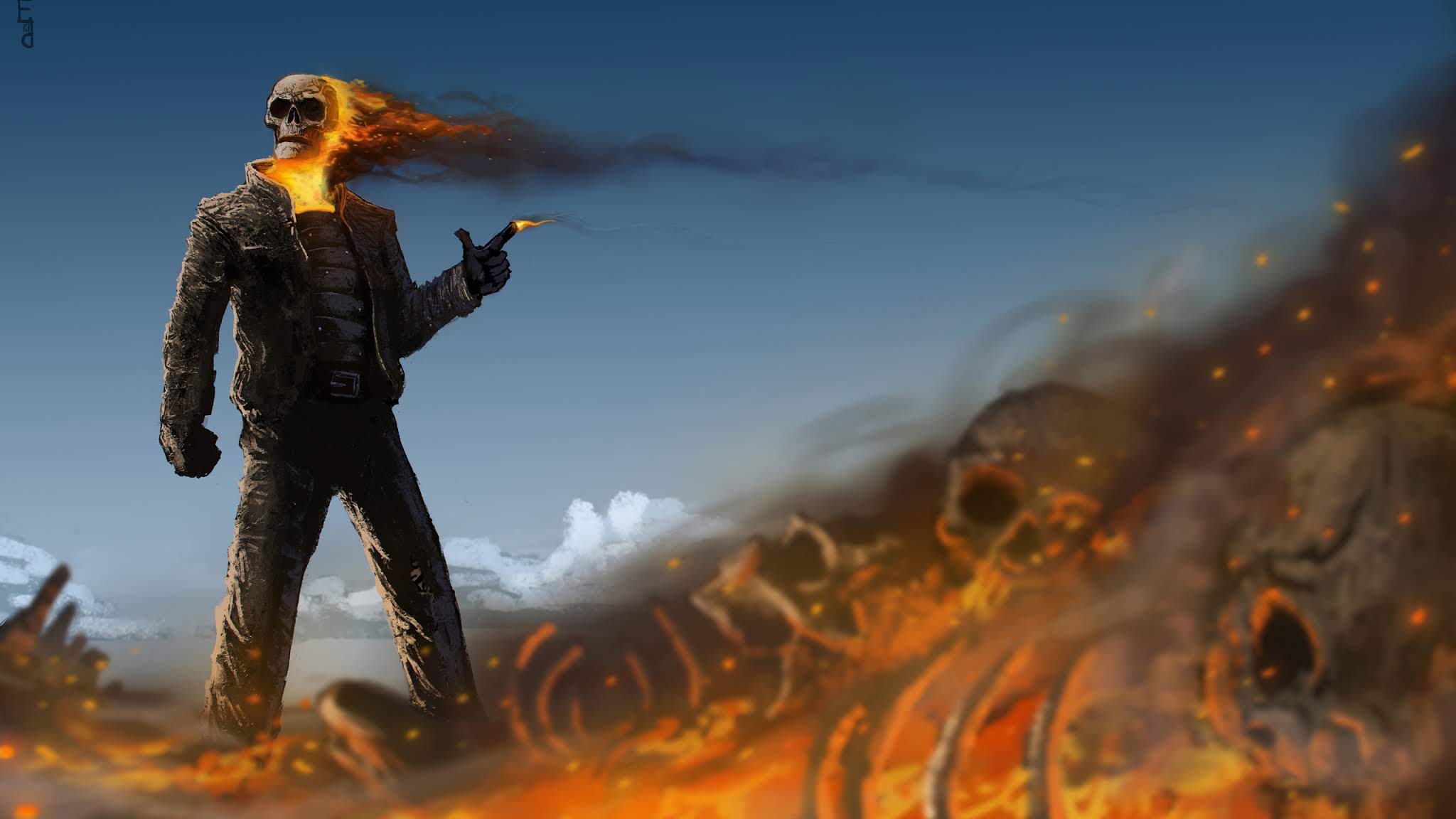 4K wallpaper: Ghost Rider Wallpaper 4k For Pc