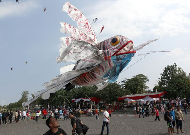 Festival layang-layang Banyuwangi 2016.