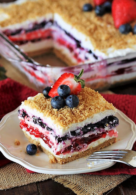 Red White & Blue Mixed Berry Yum Yum Image