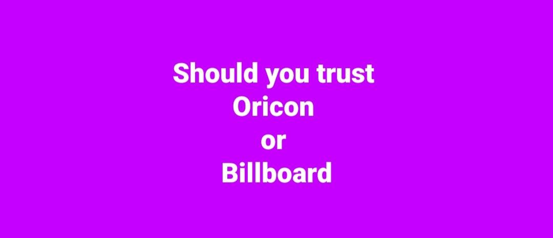 oricon vs billboard japan
