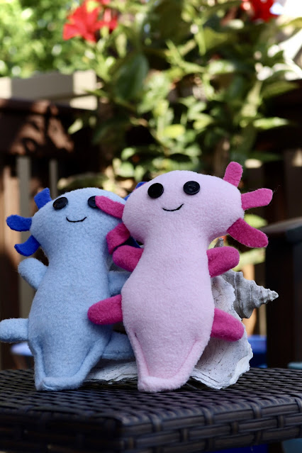 axolotl sewing pattern