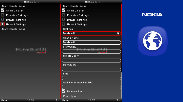 Nokia browser 202 HandlerUI 209lite