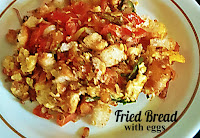 Fried Bread with Eggs Recipe @ treatntrick.blogspot.com