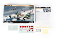 Eduard 1/48 A6M2-N Rufe (82219) Colour Guide & Paint Conversion Chart