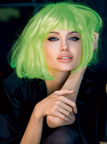 Image for  Angelina Goes Green Over Vanity  1