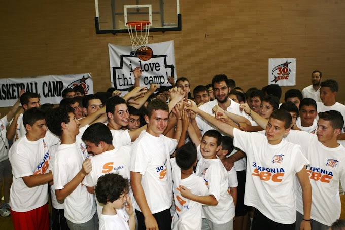 Ο Χρήστος Ταπούτος στο Salonica Basketball Camp-Φωτορεπορτάζ