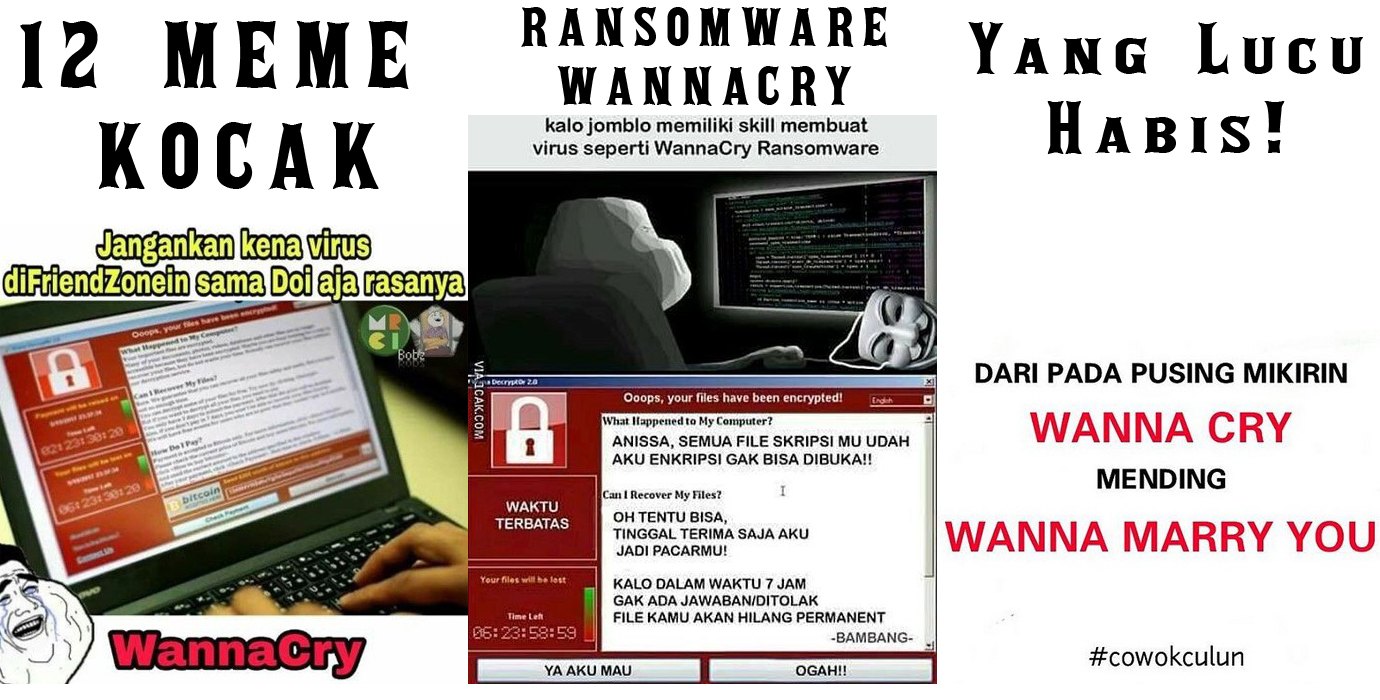 44 Meme Lucu Ransomware Keren Dan Terbaru Puzzle