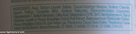 gel palmolive chocolate ingredientes