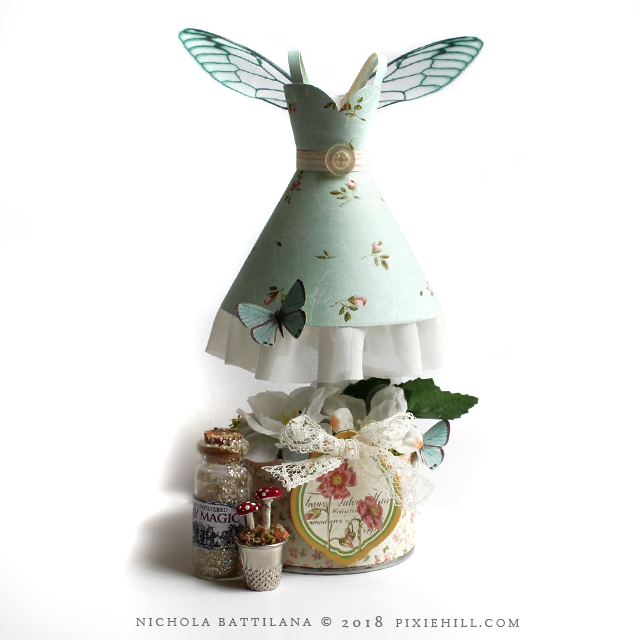 Paper Fairy Frock with Tutorial - Nichola Battilana