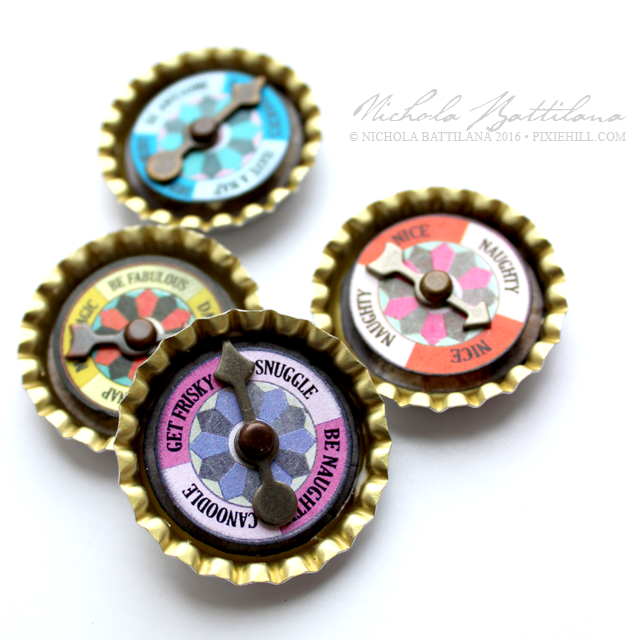 Bottle Cap Spinners with Download - Nichola Battilana