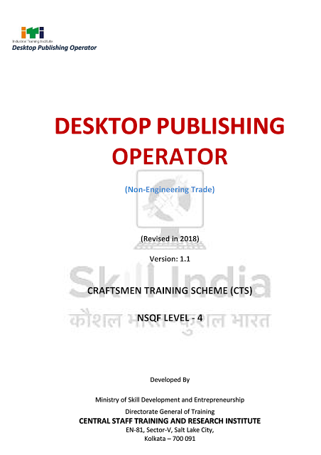 DTPO Trade Syllabus under NSQF Level - 4