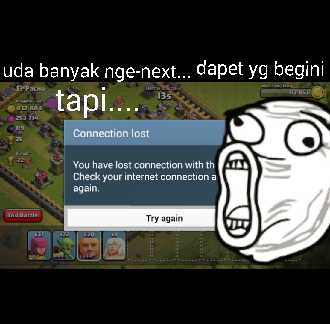 Foto Lucu Clash Of Clans Dp Bbm Terlengkap Display Picture Unik