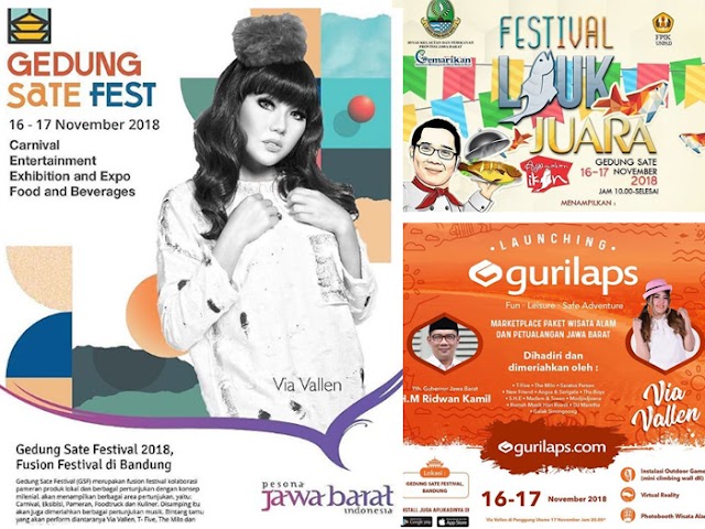 Jangan Lewatkan, Gedung Sate Fest Digelar 16-17 November 2018