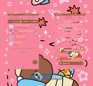 Teddy Bear & Star Theme For YOWhatsApp & Fouad WhatsApp By Driih Santos