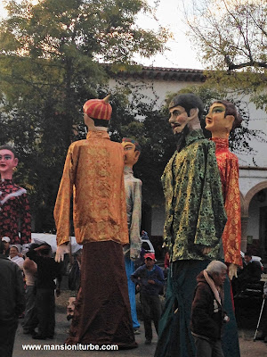 Mojigangas en Pátzcuaro, Michoacán