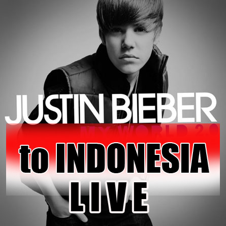Justin Bieber Twitter Page. JUSTIN BIEBER TO INDONESIA