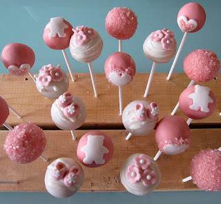 Popcakes para Baby Shower