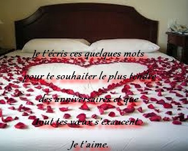 Poeme Amour Poesie Et Citations Message D Anniversaire Pour Mon Amour