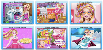 Todos los juegos de Barbie Super Princesa