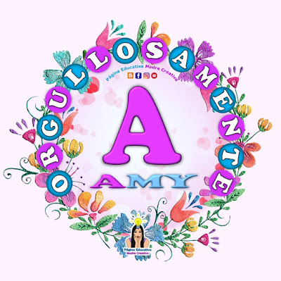 Nombre Amy - Carteles para mujeres - Día de la mujer