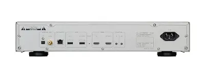 Painel traseiro do Luxman NT-07