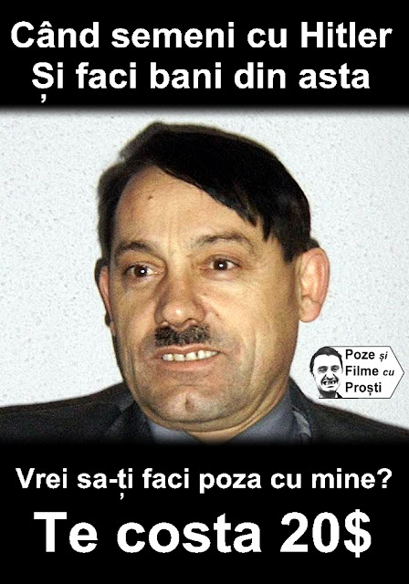 Cum sa faci bani cand semeni cu Adolf Hitler