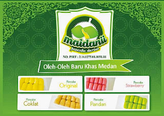 Pancake Durian, Oleh Oleh Khas Medan