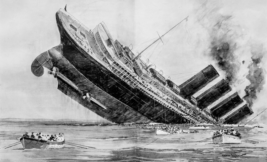 Sinking of Lusitania