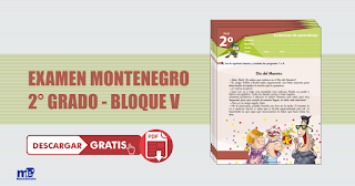 EXAMEN MONTENEGRO 2° GRADO - BLOQUE V