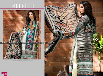 Mahnoor Embroidered Eid Collection 2015 By Al Zohaib Textile