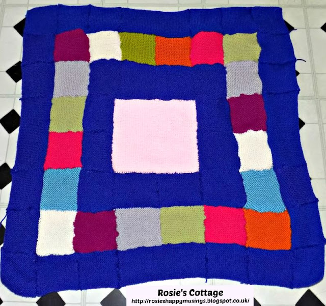 Rosies Knitted Blanket Project Update