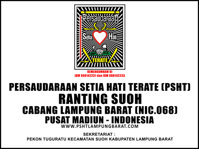 PSHT Ranting Suoh Cabang Lampung Barat